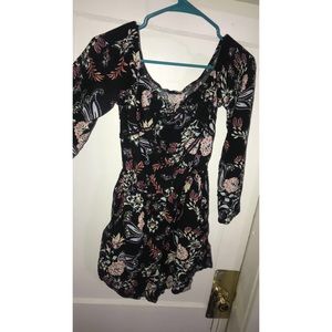 Floral Romper.